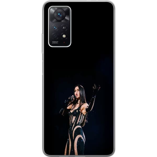Xiaomi Redmi Note 11 Pro 5G Genomskinligt Skal Dua Lipa – Pop Star Aesthetic