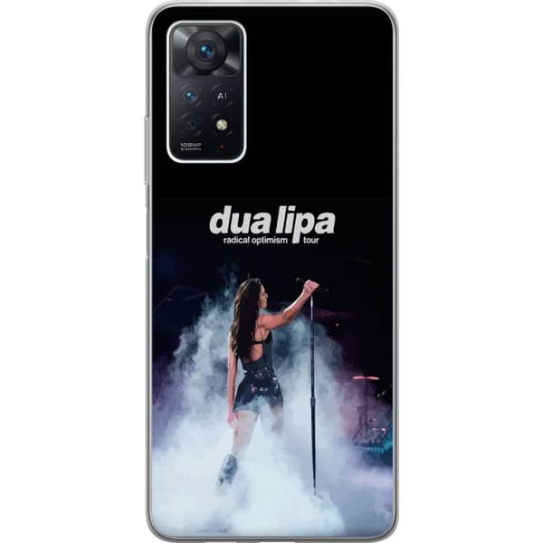 Xiaomi Redmi Note 11 Pro 5G Gjennomsiktig deksel Dua Lipa – Signature Looks & Vibes