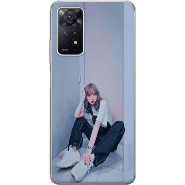 Xiaomi Redmi Note 11 Pro 5G Gjennomsiktig deksel Lisa from Blackpink – K-pop Style Icon