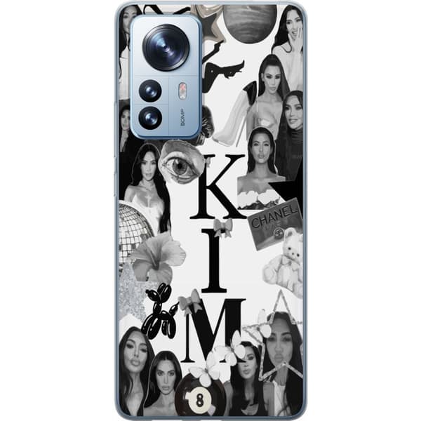 Xiaomi 12 Pro Gjennomsiktig deksel Kim Kardashian – Aesthetic Look 2025