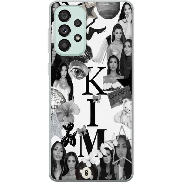 Samsung Galaxy A73 5G Läpinäkyvä kuori Kim Kardashian – Aesthetic Look 2025