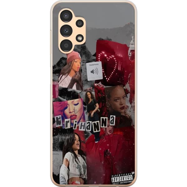 Samsung Galaxy A13 Gjennomsiktig deksel Rihanna – Iconic Fashion Moments