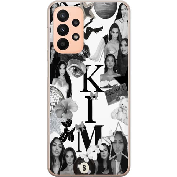 Samsung Galaxy A23 Gennemsigtig cover Kim Kardashian – Aesthetic Look 2025