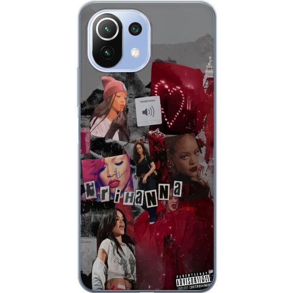 Xiaomi 11 Lite 5G NE Läpinäkyvä kuori Rihanna – Iconic Fashion Moments