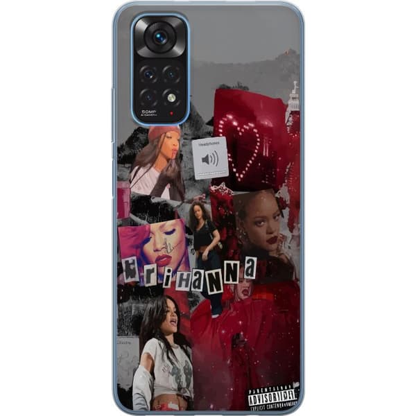 Xiaomi Redmi Note 11S Gennemsigtig cover Rihanna – Iconic Fashion Moments