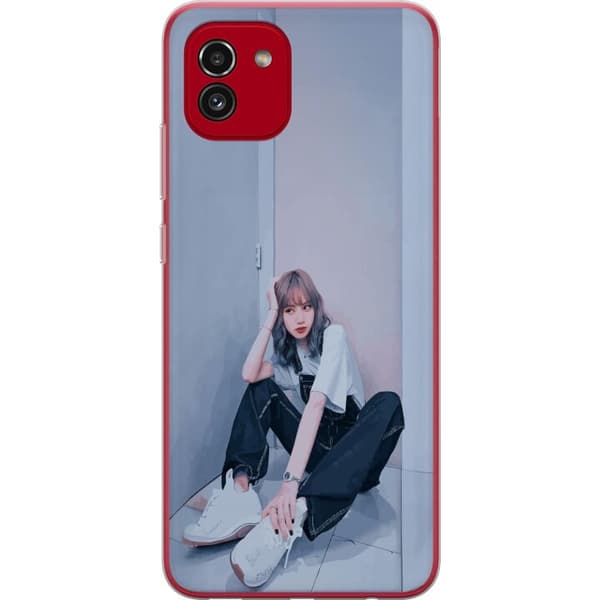 Samsung Galaxy A03 Läpinäkyvä kuori Lisa from Blackpink – K-pop Style Icon