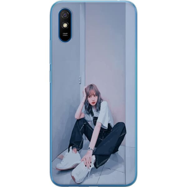 Xiaomi Redmi 9AT Genomskinligt Skal Lisa from Blackpink – K-pop Style Icon