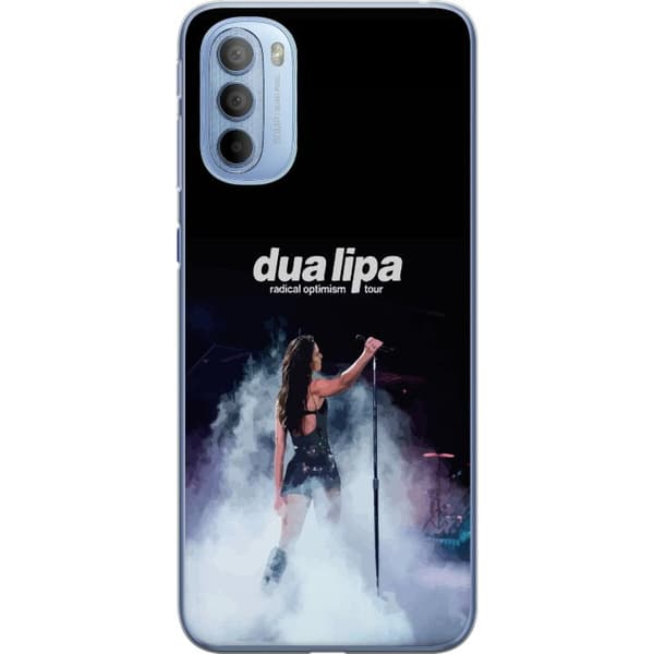Motorola Moto G31 Gennemsigtig cover Dua Lipa – Signature Looks & Vibes