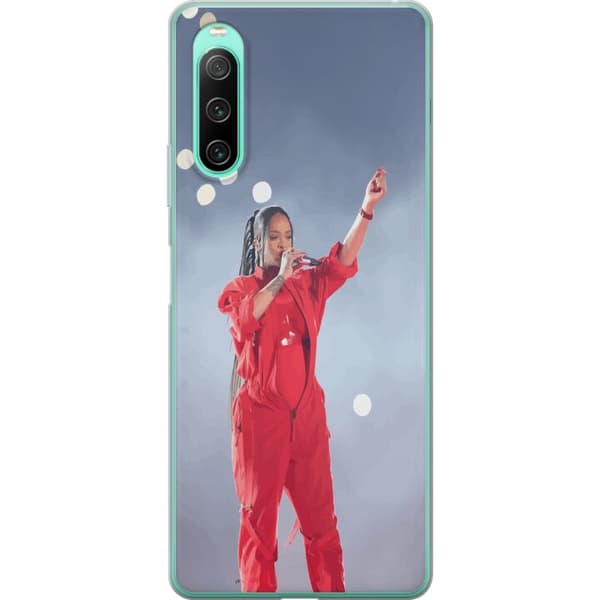 Sony Xperia 10 IV Läpinäkyvä kuori Rihanna – Trendsetting Looks & Style