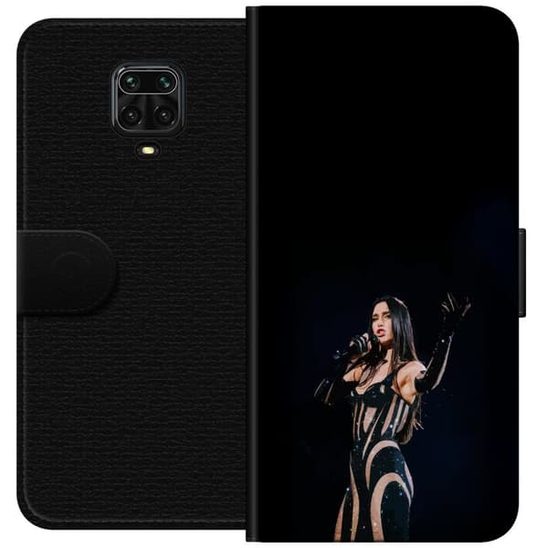 Xiaomi Redmi Note 9 Pro Tegnebogsetui Dua Lipa – Pop Star Aesthetic