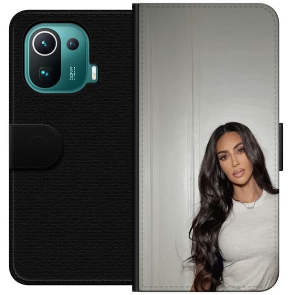 Xiaomi Mi 11 Pro Tegnebogsetui Kim Kardashian – Iconic Style Collection