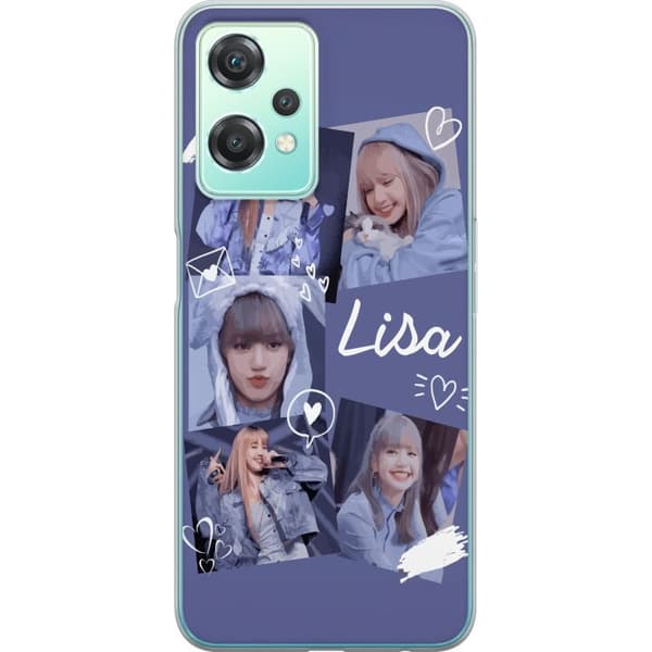 OnePlus Nord CE 2 Lite 5G Gjennomsiktig deksel Lisa Blackpink – Aesthetic K-pop Queen