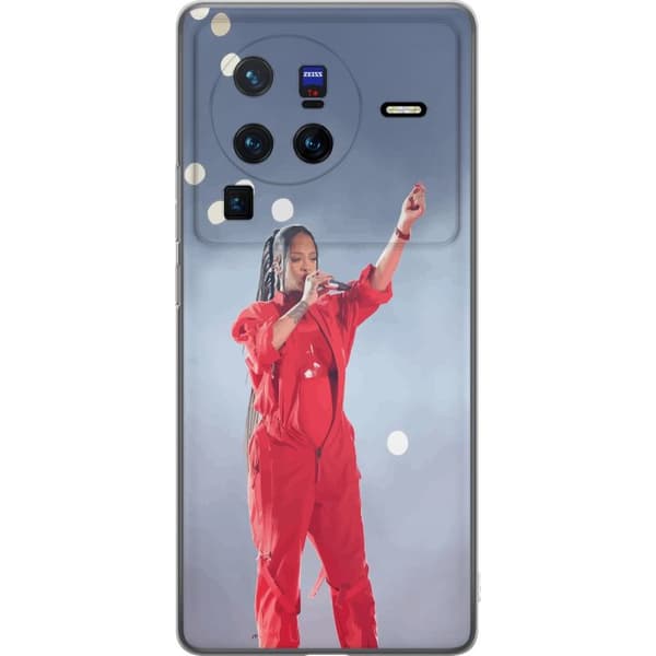 vivo X80 Pro Gjennomsiktig deksel Rihanna – Trendsetting Looks & Style