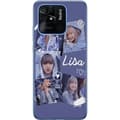 Miniatyrbilde 1 av 3: Xiaomi Redmi 10C Gjennomsiktig deksel Lisa Blackpink – Aesthetic K-pop Queen