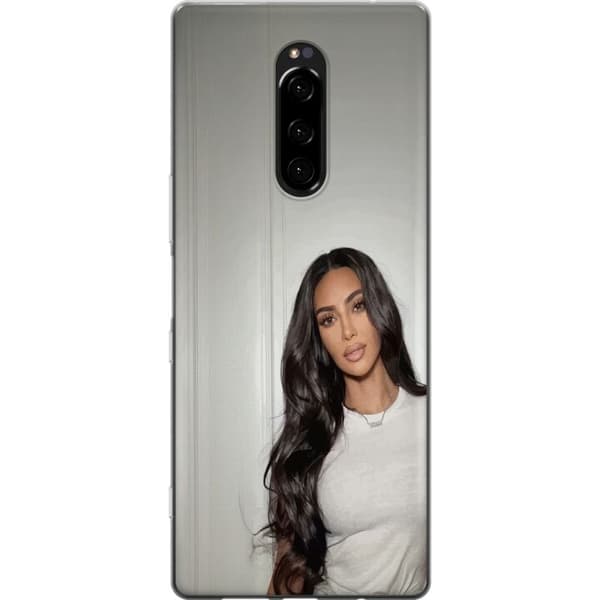 Sony Xperia 1 Gennemsigtig cover Kim Kardashian – Iconic Style Collection