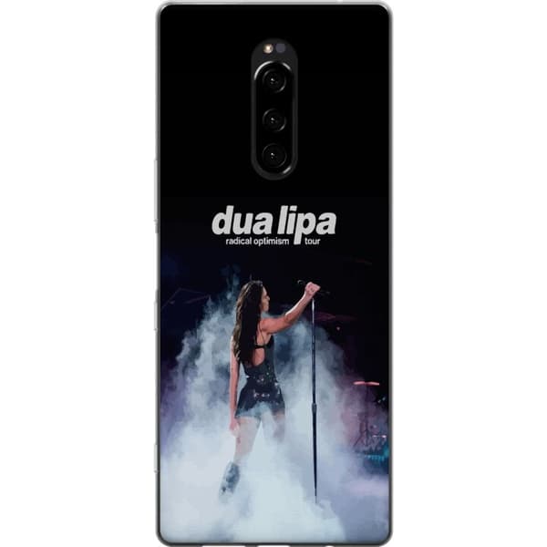 Sony Xperia 1 Genomskinligt Skal Dua Lipa – Signature Looks & Vibes