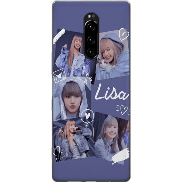 Sony Xperia 1 Gennemsigtig cover Lisa Blackpink – Aesthetic K-pop Queen