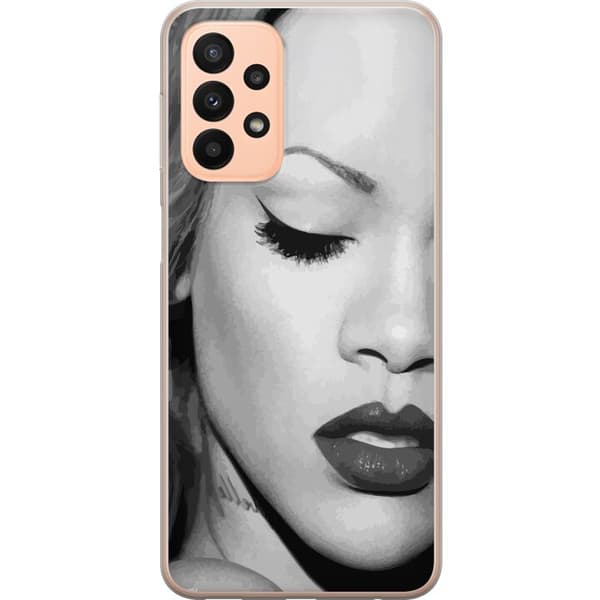 Samsung Galaxy A23 5G Gennemsigtig cover Rihanna – Aesthetic Edit 2025