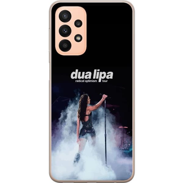 Samsung Galaxy A23 5G Gennemsigtig cover Dua Lipa – Signature Looks & Vibes