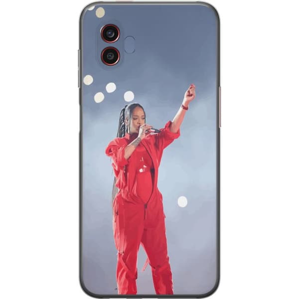 Samsung Galaxy Xcover6 Pro Genomskinligt Skal Rihanna – Trendsetting Looks & Style