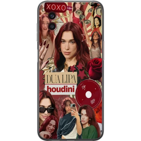Samsung Galaxy Xcover6 Pro Gennemsigtig cover Dua Lipa – Fashion & Style Edit