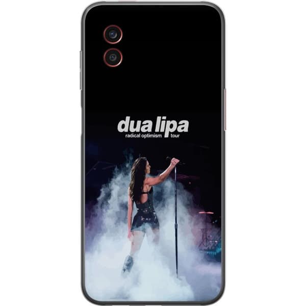Samsung Galaxy Xcover6 Pro Genomskinligt Skal Dua Lipa – Signature Looks & Vibes