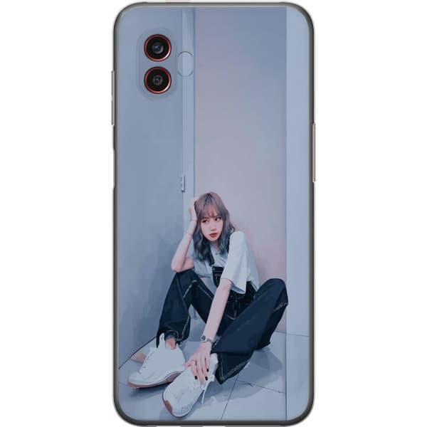 Samsung Galaxy Xcover6 Pro Gjennomsiktig deksel Lisa from Blackpink – K-pop Style Icon