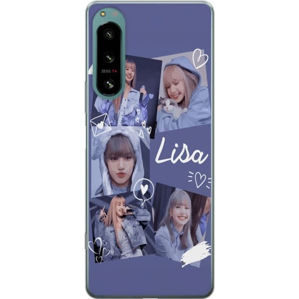 Sony Xperia 5 IV Gjennomsiktig deksel Lisa Blackpink – Aesthetic K-pop Queen
