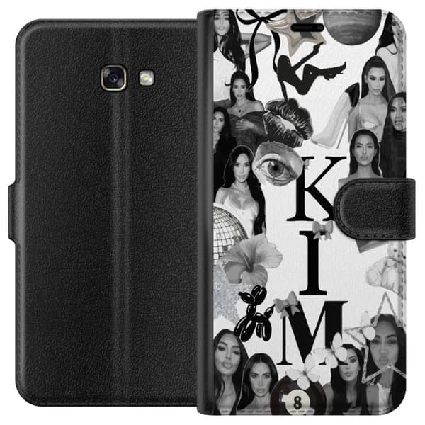 Samsung Galaxy A3 (2017) Tegnebogsetui Kim Kardashian – Aesthetic Look 2025