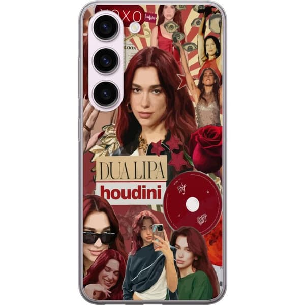Samsung Galaxy S23 Gennemsigtig cover Dua Lipa – Fashion & Style Edit