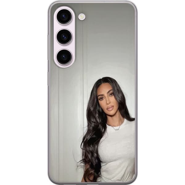 Samsung Galaxy S23 Gjennomsiktig deksel Kim Kardashian – Iconic Style Collection