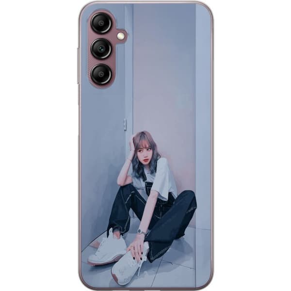 Samsung Galaxy A14 5G Gjennomsiktig deksel Lisa from Blackpink – K-pop Style Icon