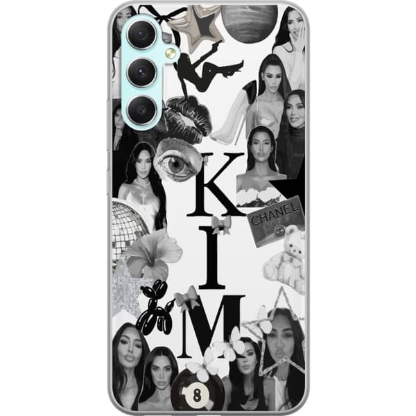 Samsung Galaxy A34 Gjennomsiktig deksel Kim Kardashian – Aesthetic Look 2025