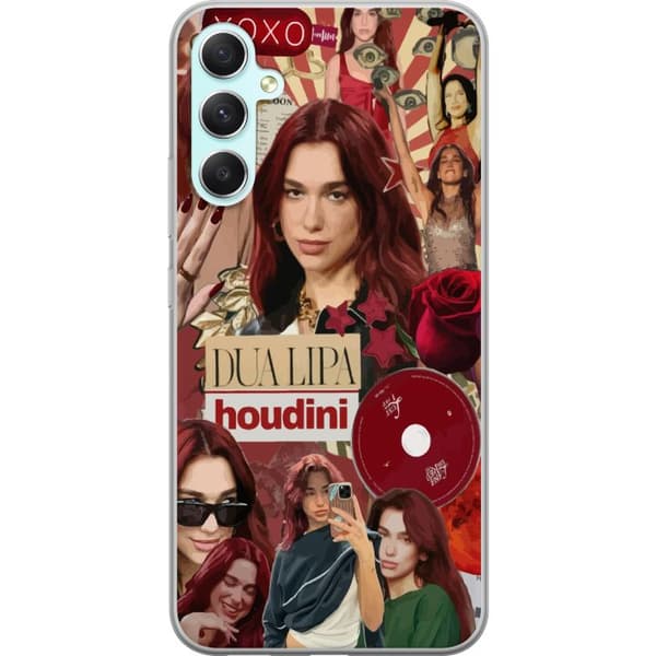 Samsung Galaxy A34 Läpinäkyvä kuori Dua Lipa – Fashion & Style Edit