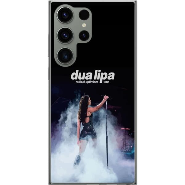 Samsung Galaxy S23 Ultra Gennemsigtig cover Dua Lipa – Signature Looks & Vibes