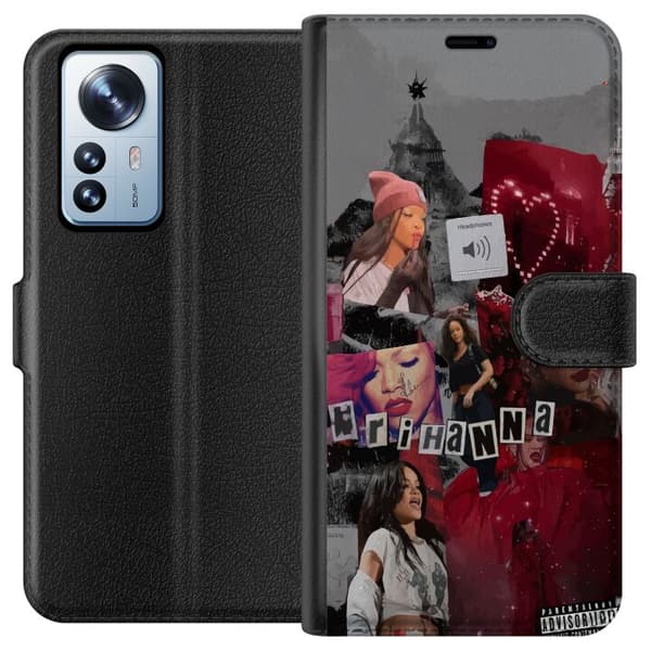 Xiaomi 12 Pro Plånboksfodral Rihanna – Iconic Fashion Moments
