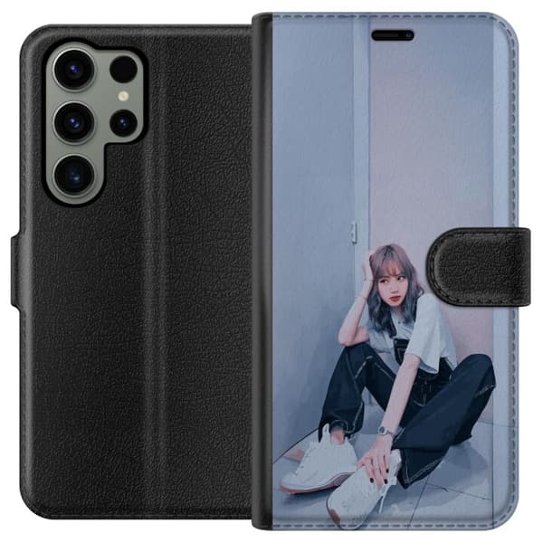 Samsung Galaxy S23 Ultra Lommeboketui Lisa from Blackpink – K-pop Style Icon