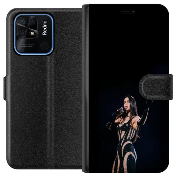 Xiaomi Redmi 10C Tegnebogsetui Dua Lipa – Pop Star Aesthetic