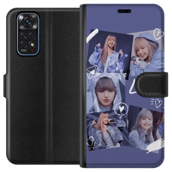 Xiaomi Redmi Note 11 Tegnebogsetui Lisa Blackpink – Aesthetic K-pop Queen