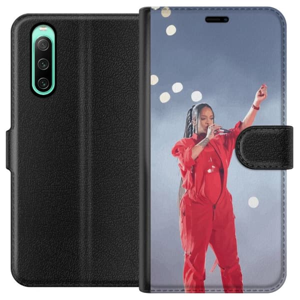 Sony Xperia 10 IV Lommeboketui Rihanna – Trendsetting Looks & Style