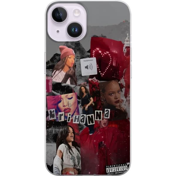 Apple iPhone 15 Gjennomsiktig deksel Rihanna – Iconic Fashion Moments