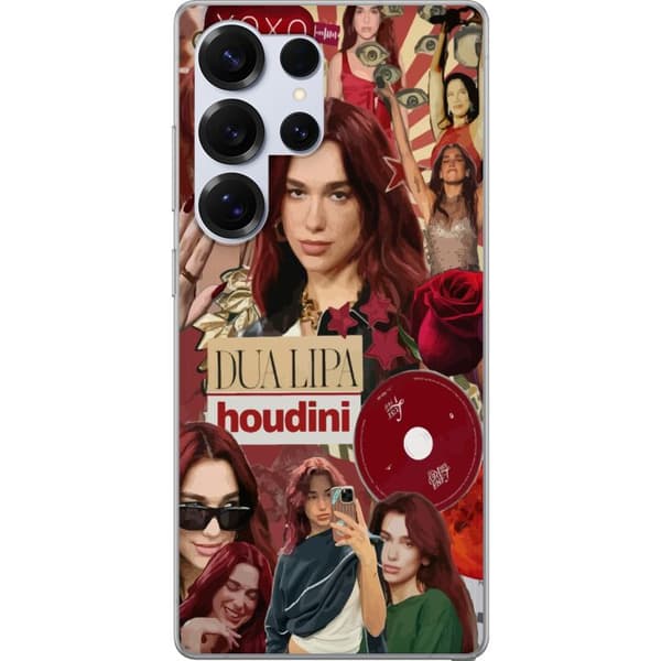 Samsung Galaxy S25 Ultra Läpinäkyvä kuori Dua Lipa – Fashion & Style Edit