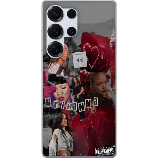 Samsung Galaxy S25 Ultra Gennemsigtig cover Rihanna – Iconic Fashion Moments