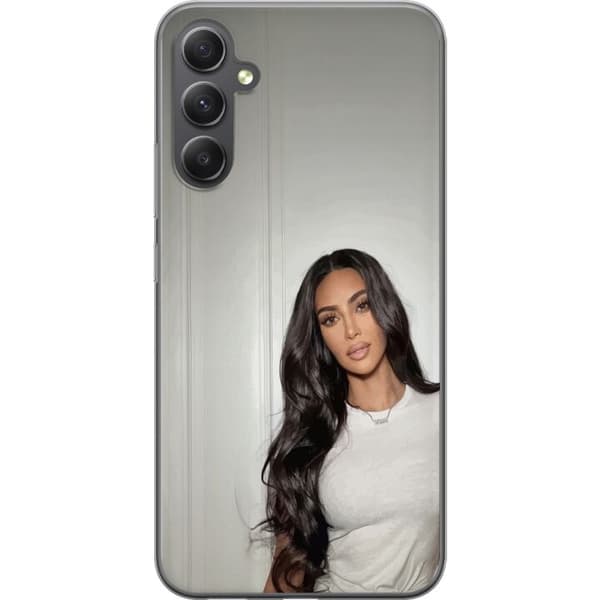 Samsung Galaxy A05s Gjennomsiktig deksel Kim Kardashian – Iconic Style Collection