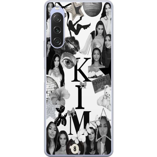 Sony Xperia 10 V Läpinäkyvä kuori Kim Kardashian – Aesthetic Look 2025