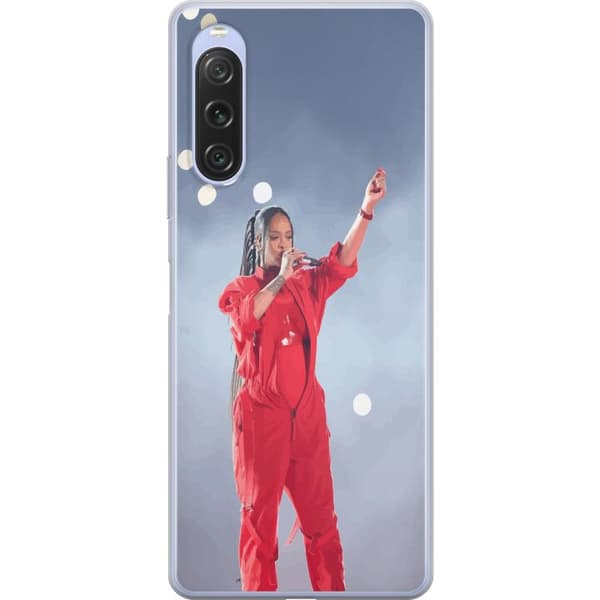 Sony Xperia 10 V Gennemsigtig cover Rihanna – Trendsetting Looks & Style
