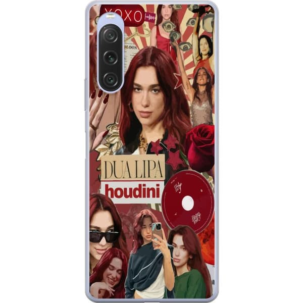 Sony Xperia 10 V Gjennomsiktig deksel Dua Lipa – Fashion & Style Edit