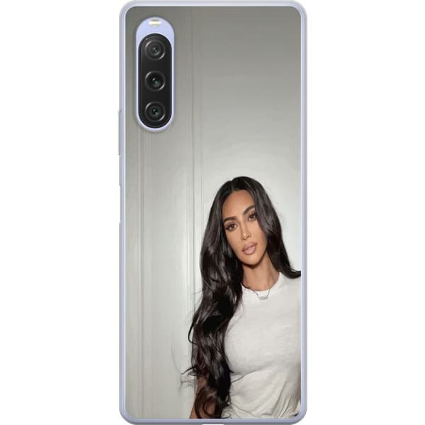 Sony Xperia 10 V Genomskinligt Skal Kim Kardashian – Iconic Style Collection