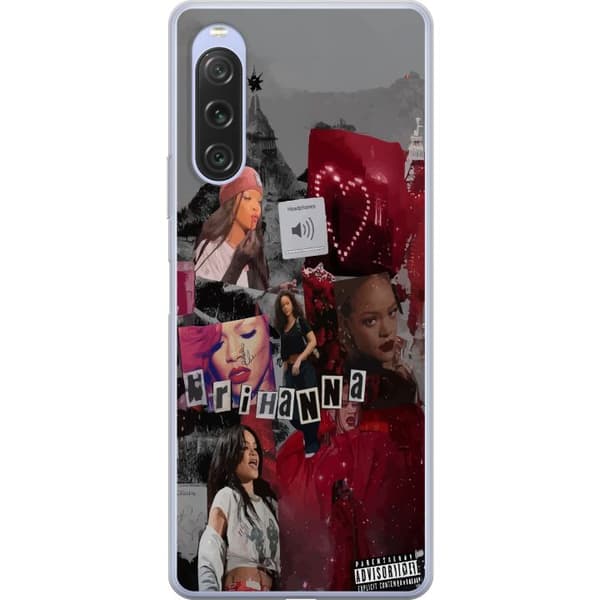 Sony Xperia 10 V Läpinäkyvä kuori Rihanna – Iconic Fashion Moments