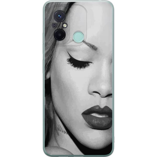 Xiaomi Redmi 12C Läpinäkyvä kuori Rihanna – Aesthetic Edit 2025